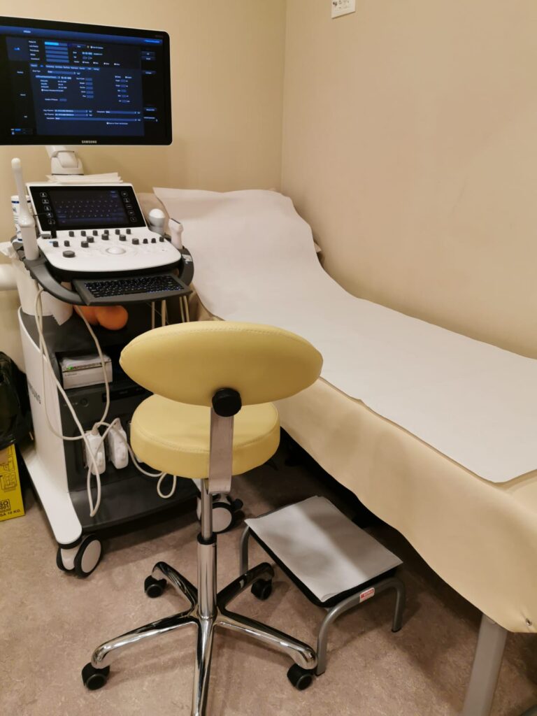 Ecograf în cabinetul Eva Med Center